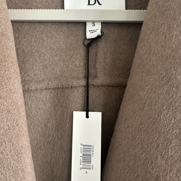 Banana Republic Oversized Double Faced Top Coat Mocha Chai size S - Picture 6 of 8